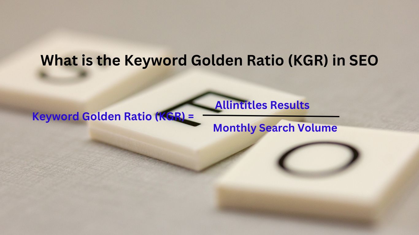 What is KGR in SEO